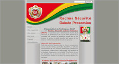 Desktop Screenshot of ksgpsecurite.com