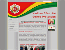 Tablet Screenshot of ksgpsecurite.com